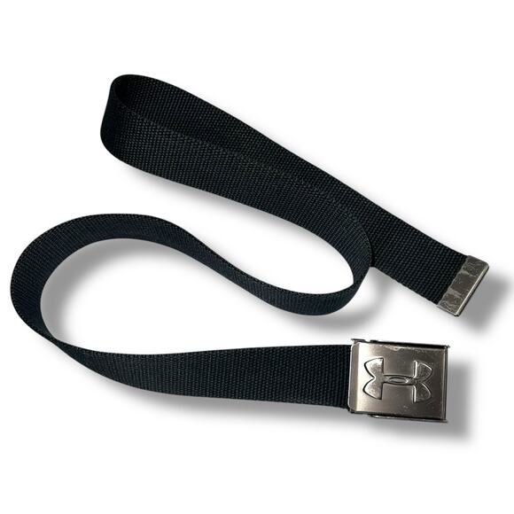 Under Armour Boys Webbed Belt Adjustable Quick Clasp Logo Buckle Bottle Opener - Picture 4 of 9